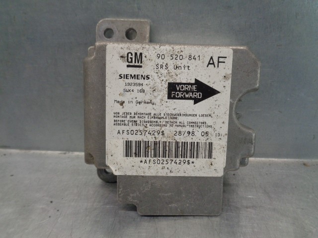 MAZDA Astra H (2004-2014) Блок SRS 5WK4168,SIEMENS,90520841+ 24133961