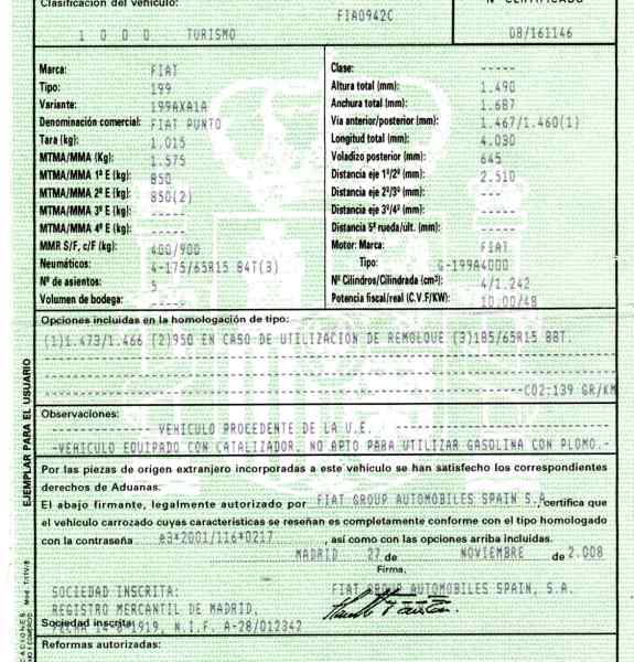 FIAT Grande Punto 1 generation (2006-2008) Lambda Oxygen Sensor 0258006206 19758196