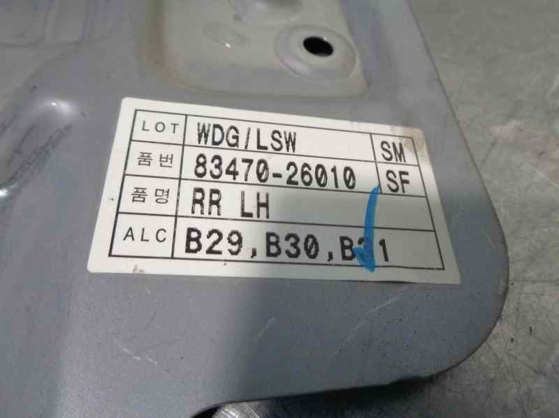 Elevalunas trasero izquierdo D4EA 9881026200 de Hyundai Santa fé i (sm) 2001-2006 113 CV con 1 km - pieza usada