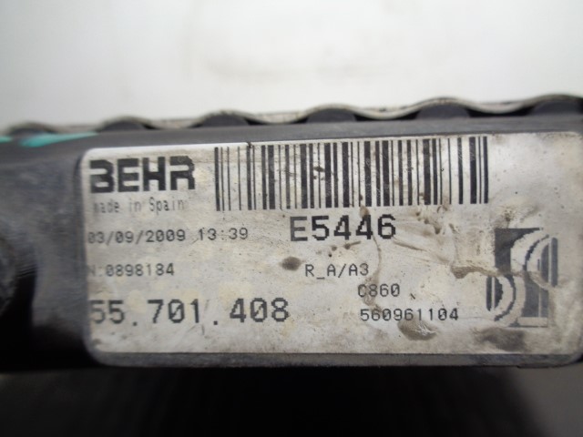 OPEL Corsa D (2006-2020) Air Con radiator 55701408, E5446, BEHR 23751451