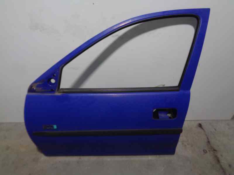 OPEL Corsa B (1993-2000) Front Left Door AZUL,5PUERTAS 19708757