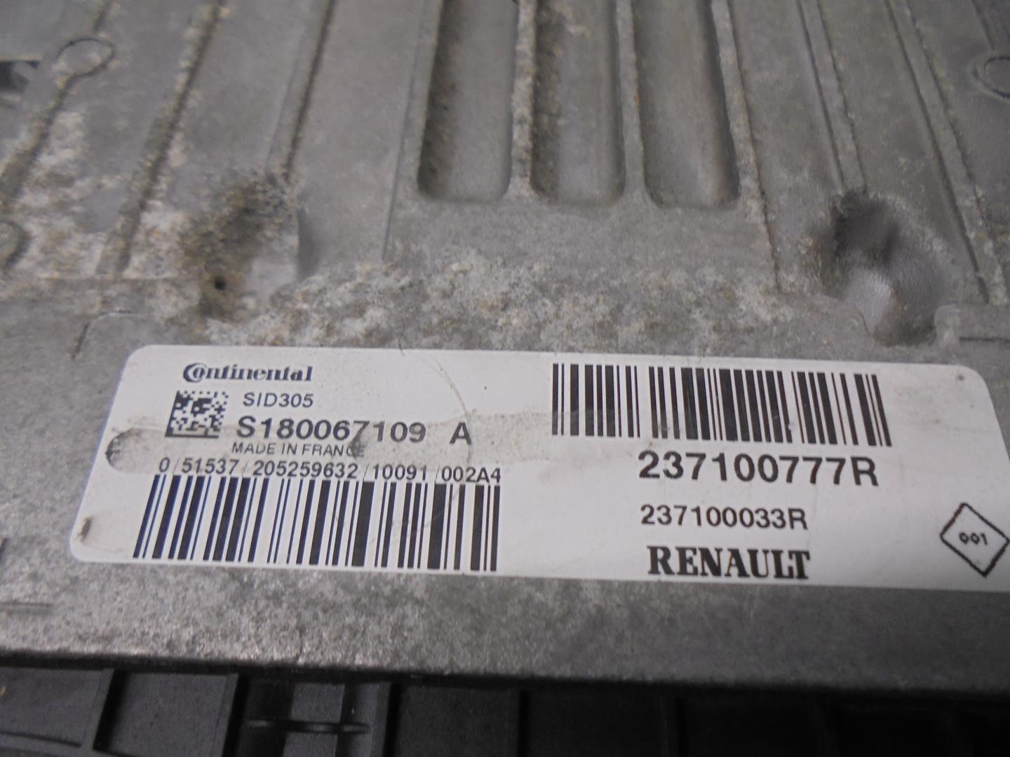 RENAULT Megane 3 generation (2008-2020) Блок управления двигателем 237100777R, S180067109A, SIEMENS 24192075