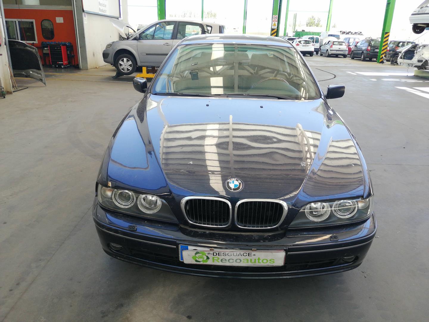 BMW 5 Series E39 (1995-2004) Galinių kairių durų stiklo pakelėjas 51348159833, 2PINES, 4PUERTAS 21097525