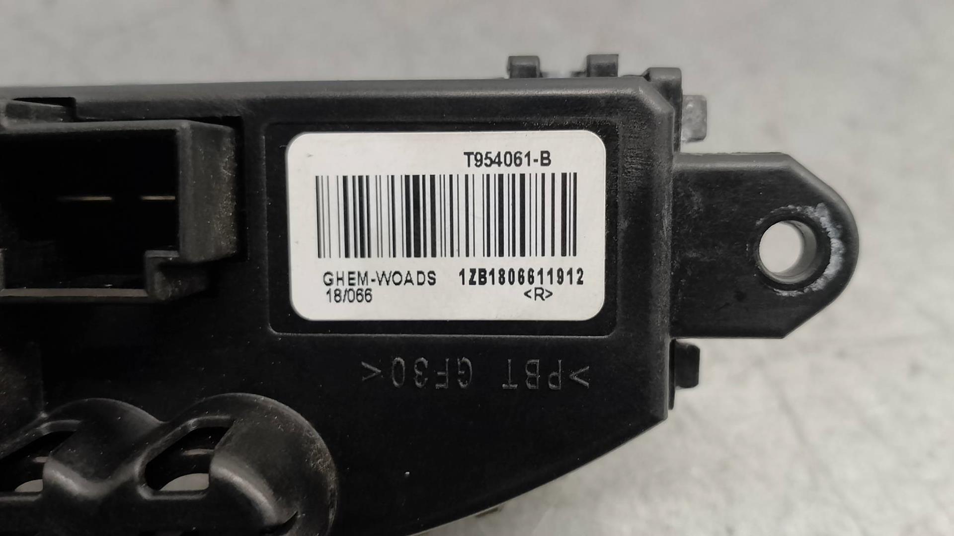 RENAULT Megane 3 generation (2008-2020) Interior Heater Resistor 271505535R 23758506