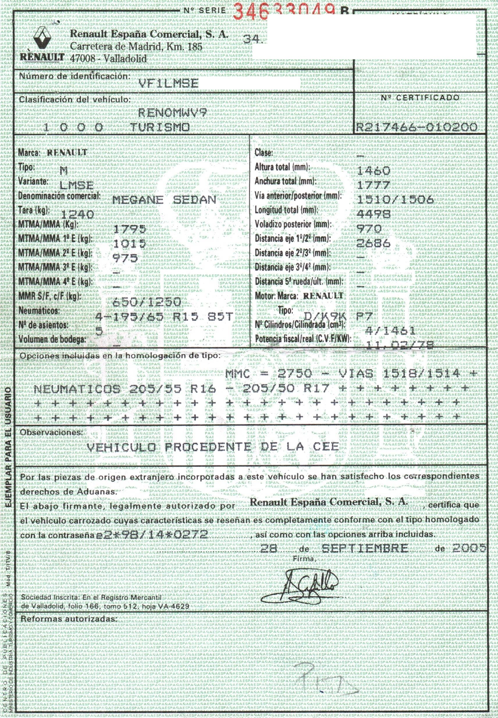 LANCIA Megane 2 generation (2002-2012) Блок управления двигателем S122326107A,SIEMENS,8200542288+ 19838641