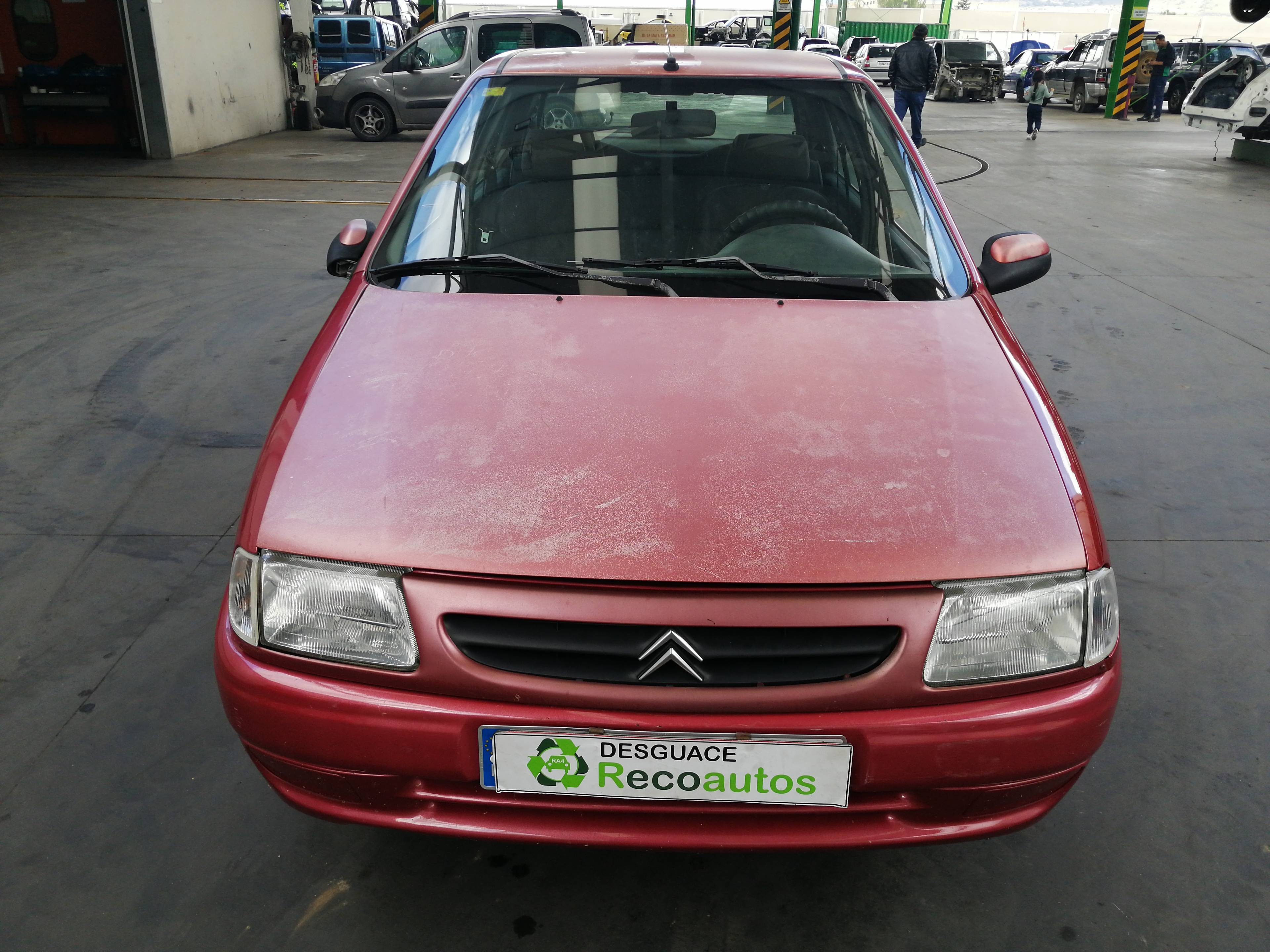 FORD Saxo 2 generation (1996-2004) Крыло переднее правое +GRANATE 21726183