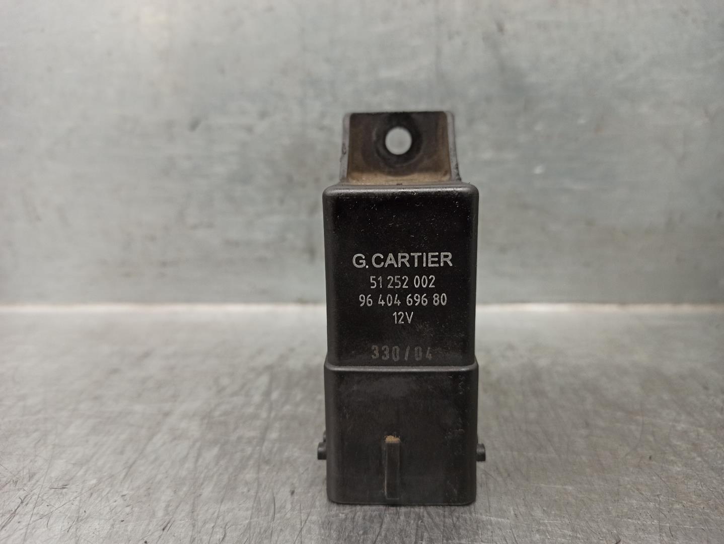 PEUGEOT 307 1 generation (2001-2008) Relays 9640469680,51252002,CARTIER 24206439