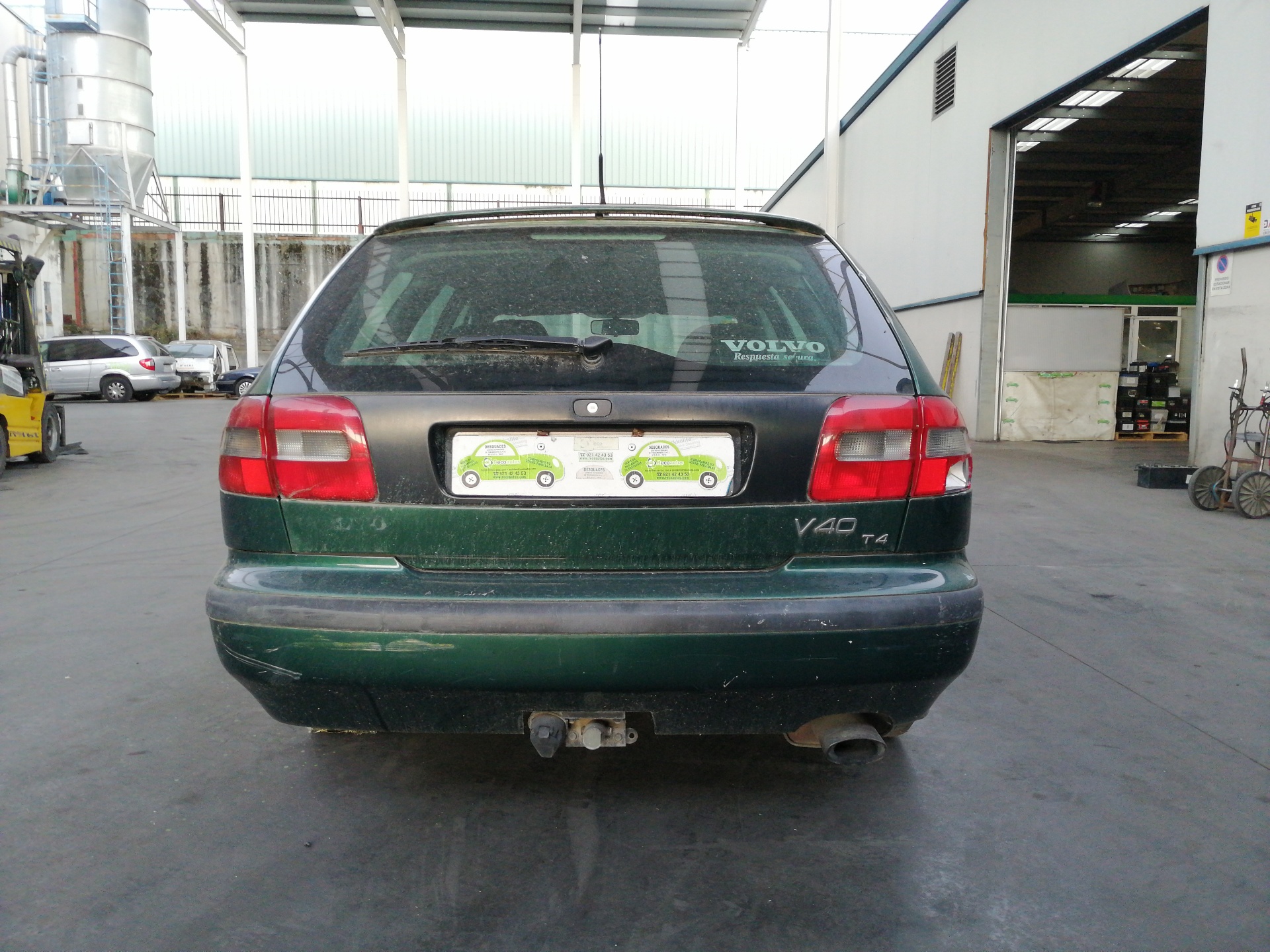 AUDI V40 1 generation (1996-2004) Ușa față dreapta VERDE, 5PUERTAS, 30632667+ 19737933