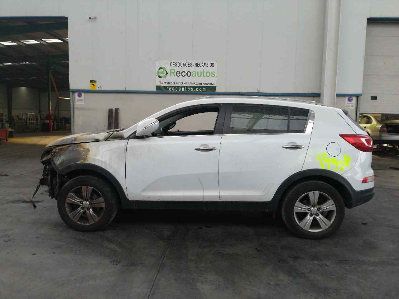 KIA Sportage 3 generation (2010-2015) Priekinis dešinys sparnas +BLANCA 19793335