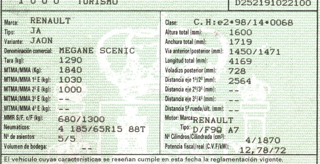 RENAULT Megane 1 generation (1995-2003) Rear Right Door 7751472140, AZUL, 5PUERTAS 19833363