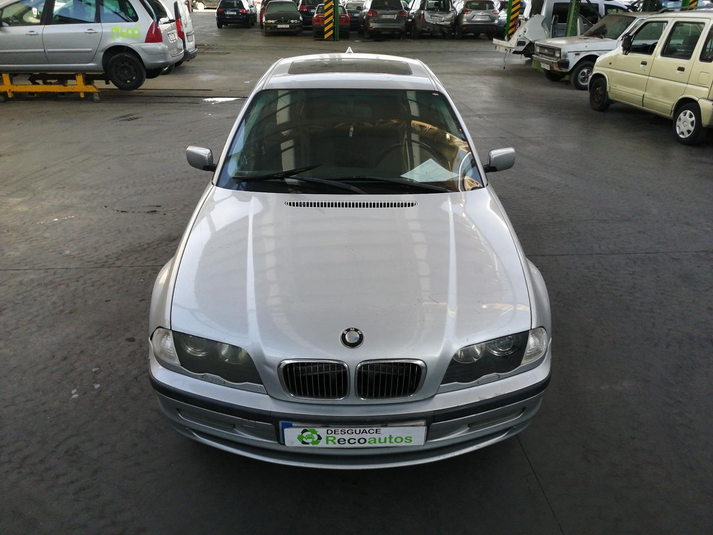BMW 3 Series E46 (1997-2006) Galinių kairių durų stiklo pakelėjas 67628362066, 2PINES, 4PUERTAS 24203524