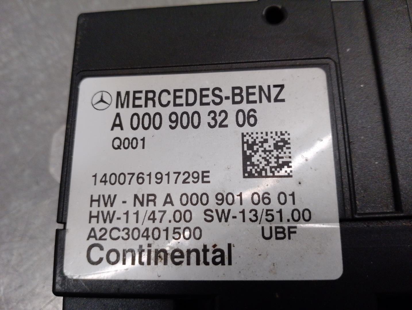 MERCEDES-BENZ C-Class W205/S205/C205 (2014-2023) Other Control Units A0009003206, 140076191729E, CONTINENTAL 20801445