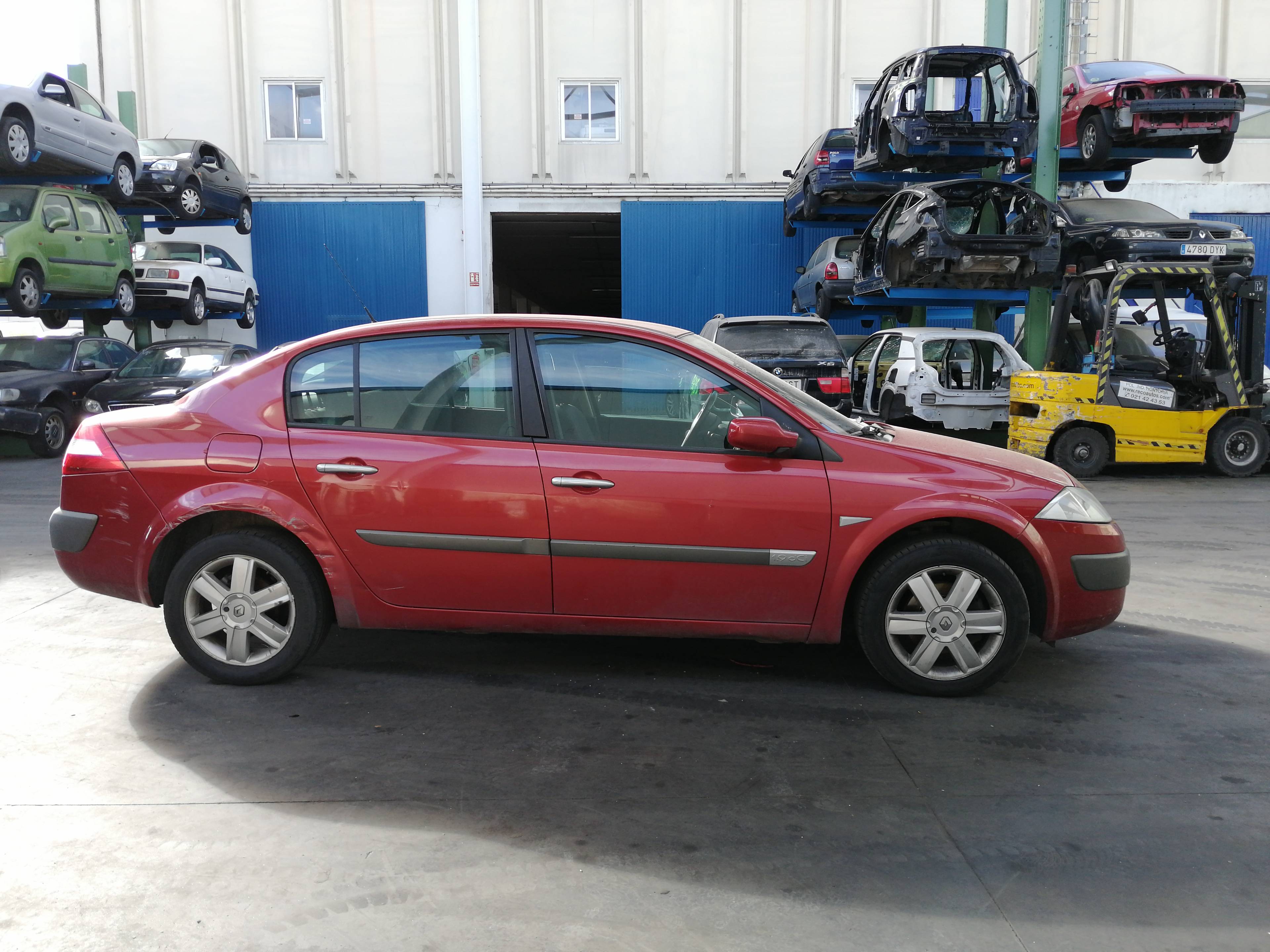 RENAULT Megane 2 generation (2002-2012) Замок передней левой двери 4PINES,4PUERTAS,8200027776+ 19761245