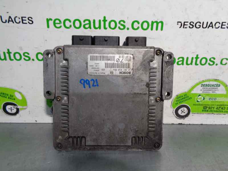 PEUGEOT 206 1 generation (1998-2009) Moottorin ohjausyksikkö ECU 0281010594, 9642013980+ 19678701