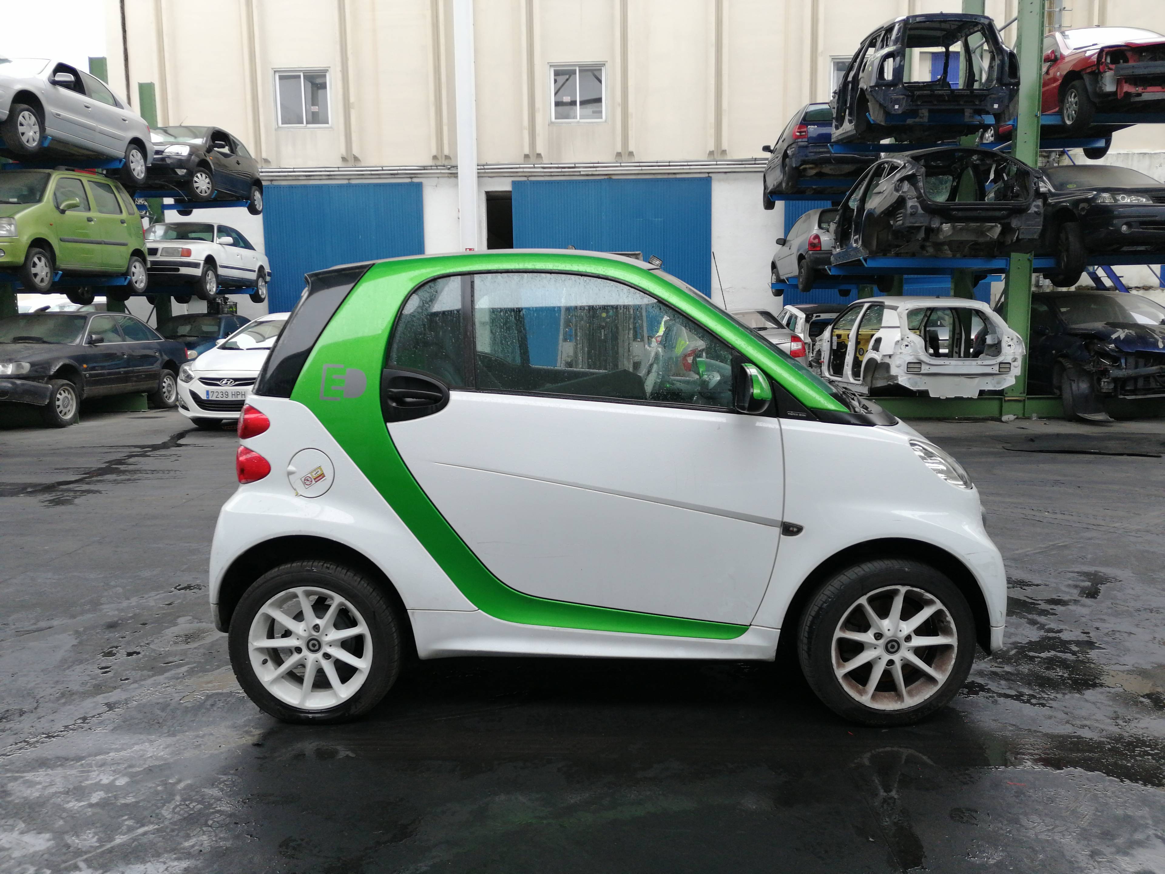 SMART Fortwo 2 generation (2007-2015) Передняя правая дверь BLANCA, 2PUERTAS, A4517220209CA6L+ 24549643