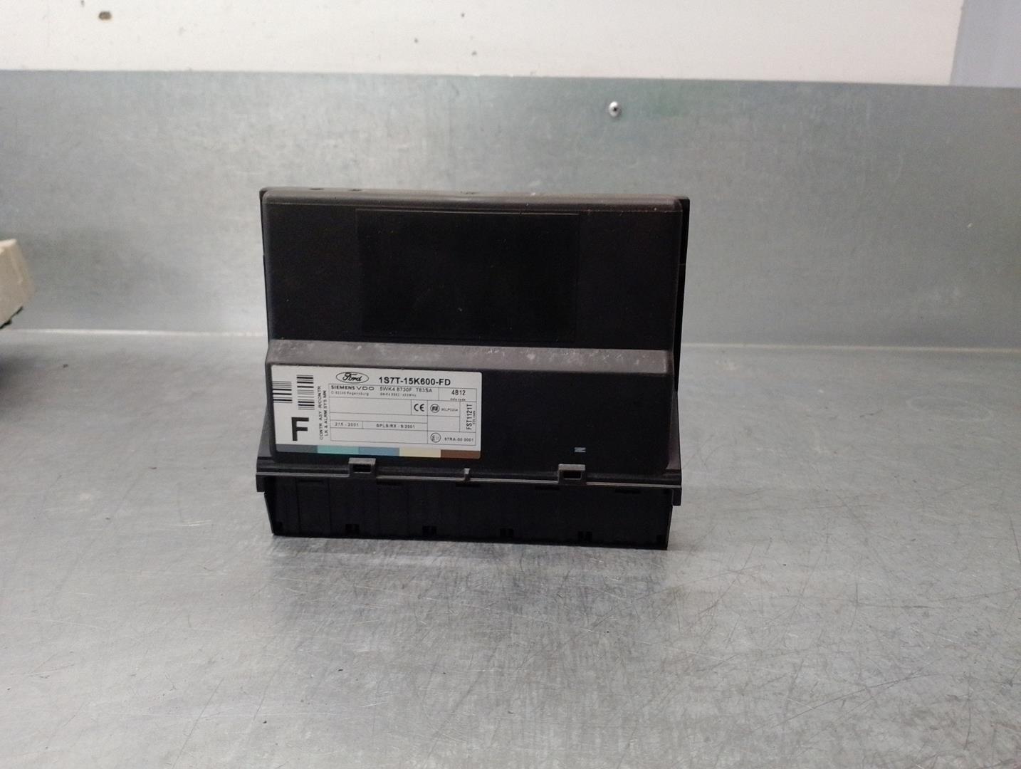 FORD Focus 1 generation (1998-2010) Comfort Control Unit 1S7T15K600FD, 5WK48730F, SIEMENS 21105126