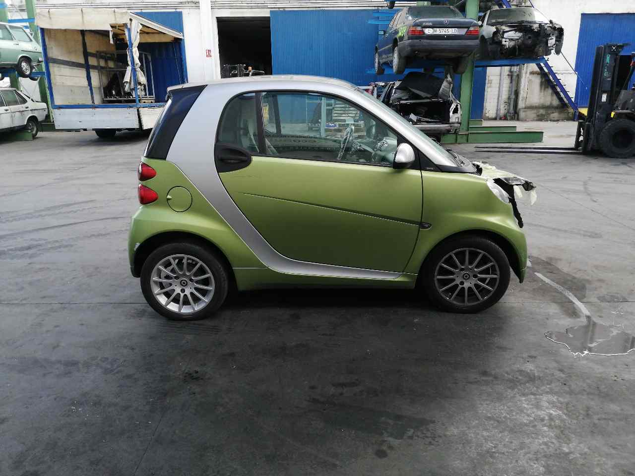 TOYOTA Fortwo 2 generation (2007-2015) Крыло переднее правое VERDE, A4518810201CC5L+ 24130944