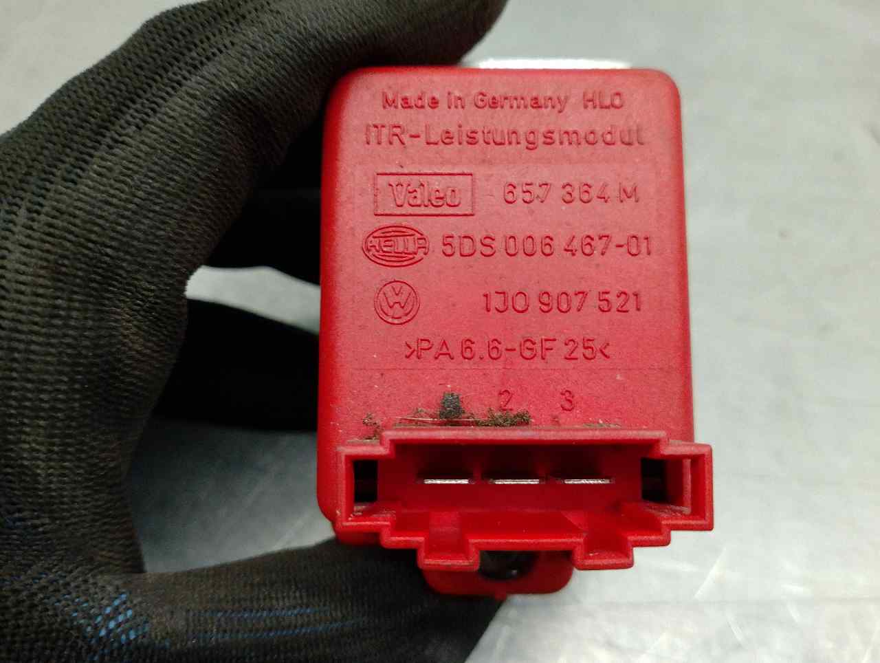 AUDI TT 8N (1998-2006) Interior Heater Resistor 1J0907521, 5DS00646701, HELLA 21709495
