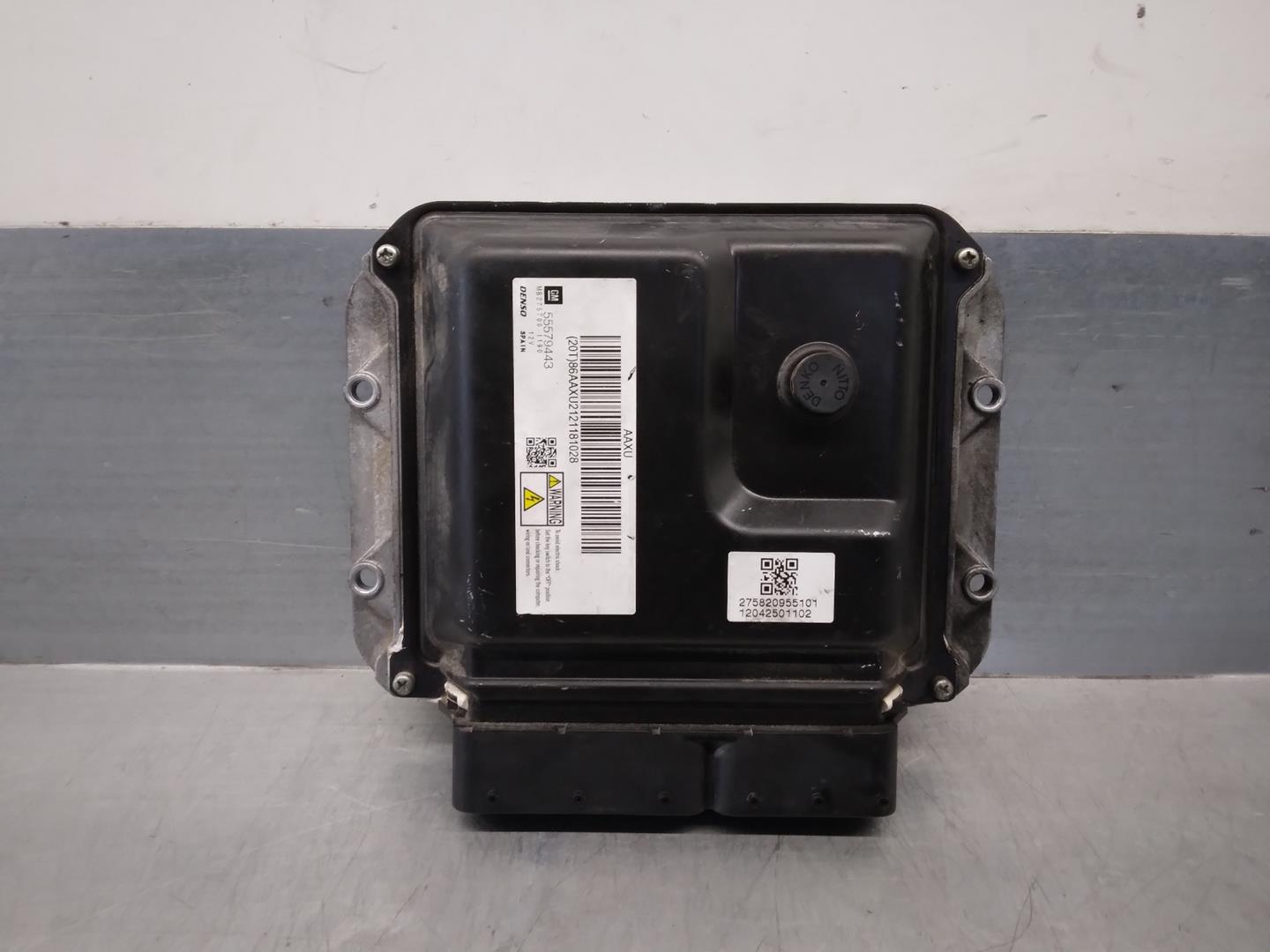 OPEL Astra J (2009-2020) Engine Control Unit ECU 55579443, MB2757001190 21725617