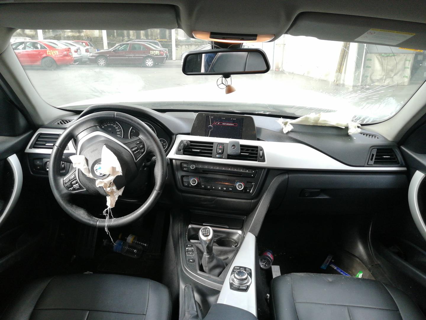 BMW 3 Series F30/F31 (2011-2020) Кнопка стеклоподъемника передней правой двери 9208107, 51417240421 24119804