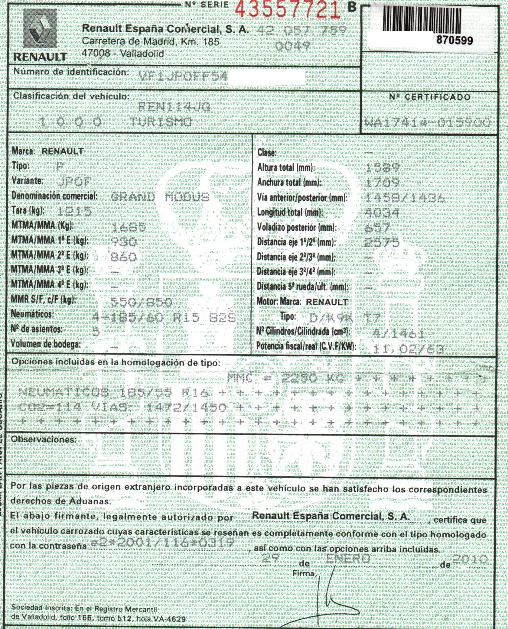 FORD Modus 1 generation (2004-2012) Front Right Door Lock 5PUERTAS, 5PUERTAS+4PINES 19835982