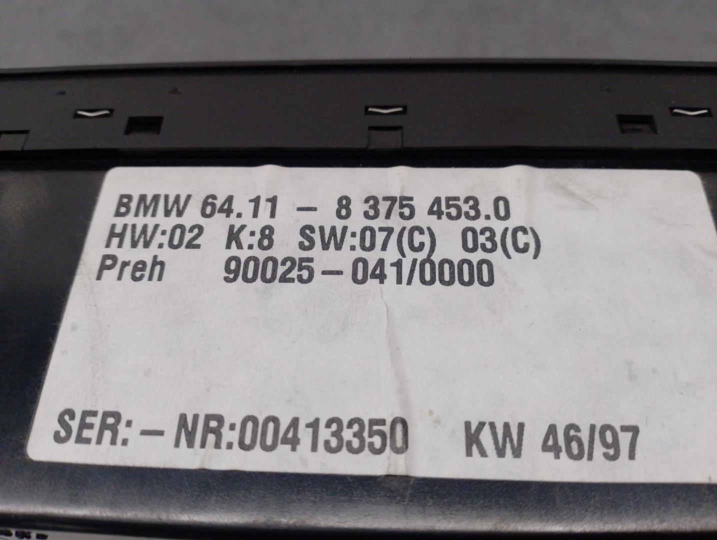 BMW 5 Series E39 (1995-2004) Climate  Control Unit 641183754530, 900250410000 24215110