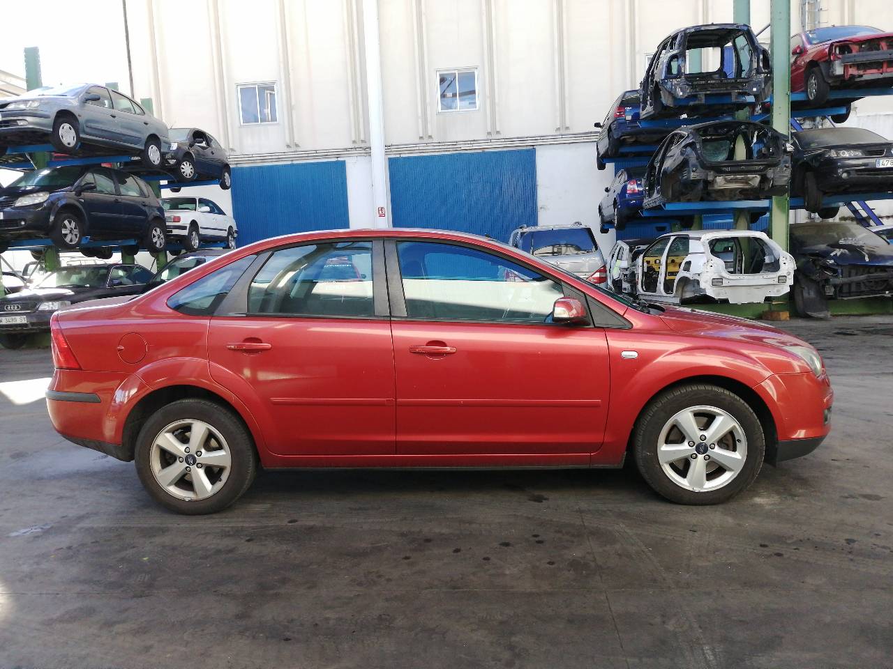 FORD Focus 2 generation (2004-2011) Priekšējo kreiso durvju slēdzene 10PINES,4PUERTAS,4M5AR26412EC+ 19777980