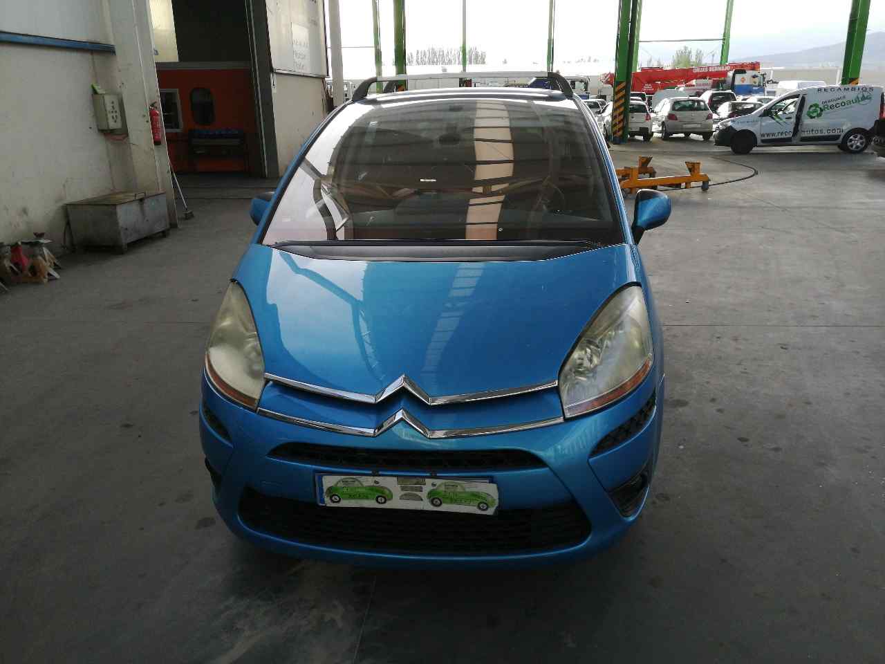 CITROËN C4 Picasso 1 generation (2006-2013) Priekinių kairių durų stiklo pakelėjas 5PUERTAS,5PUERTAS+26PINES 19803375