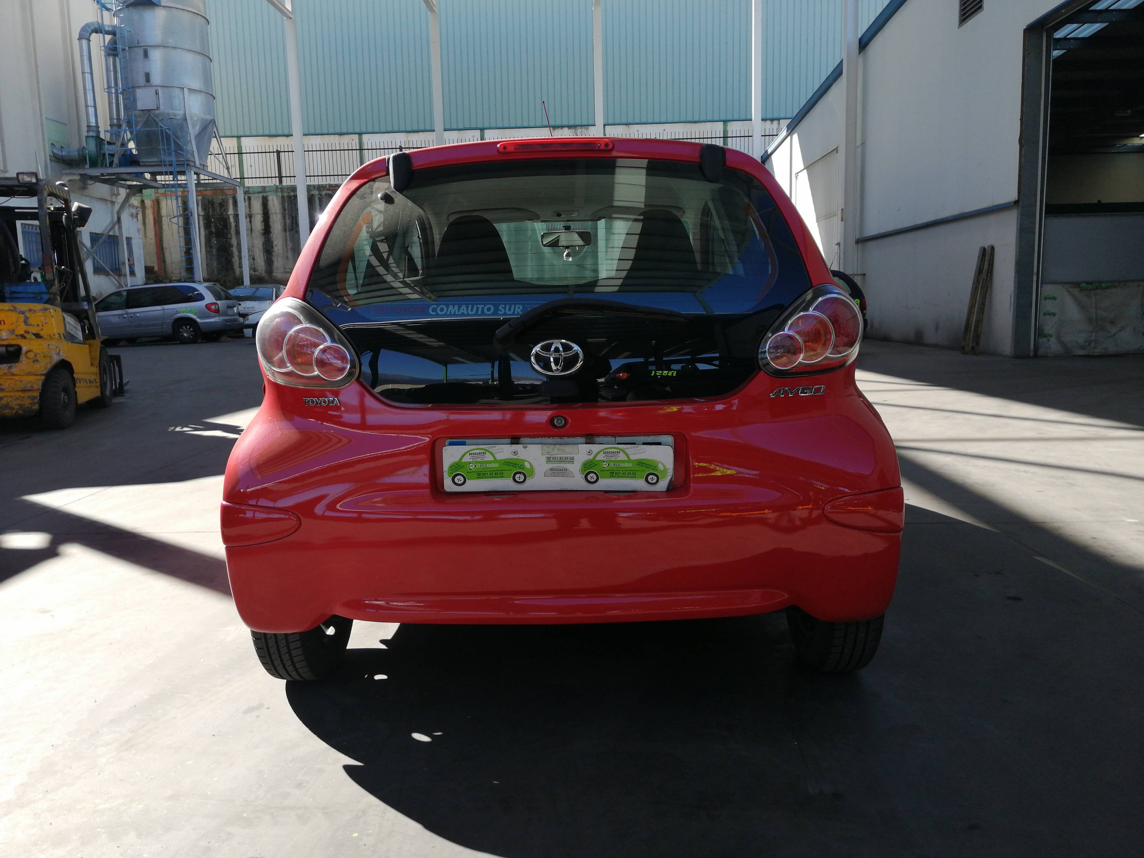 CHEVROLET Aygo 1 generation (2005-2014) Задний левый амортизатор 03071000401,KYB,485300H010+ 19768382