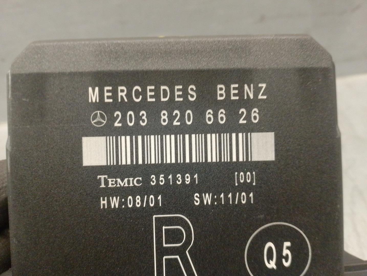 MERCEDES-BENZ C-Class W203/S203/CL203 (2000-2008) Kiti valdymo blokai 2038206626, 351391, TEMIC 24193988