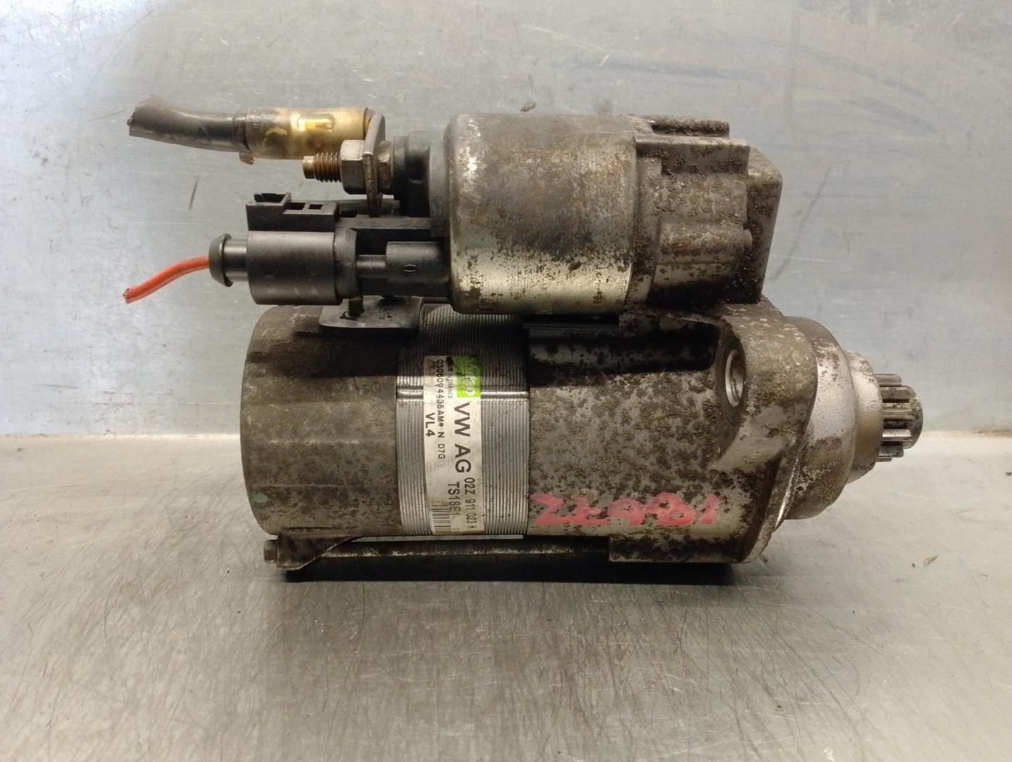 SEAT Leon 2 generation (2005-2012) Starter Motor 02Z911023H, TS18E1, VALEO 21104937