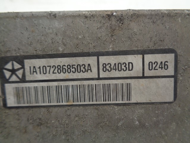 CHRYSLER Sebring 2 generation (2001-2007) Радиатор интеркулера 05072261AA, 868503A, VALEO 19817052
