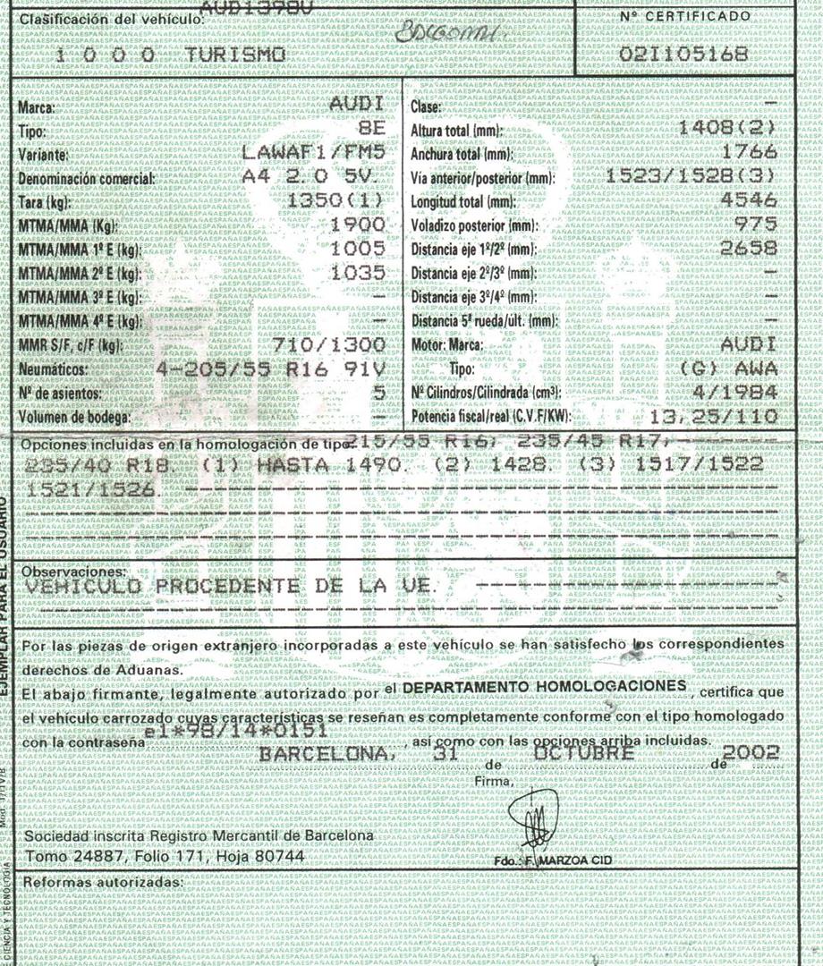 AUDI A4 B6/8E (2000-2005) Spidometras (Prietaisų skydelis) 8E0920900L, 0263626036 24152618