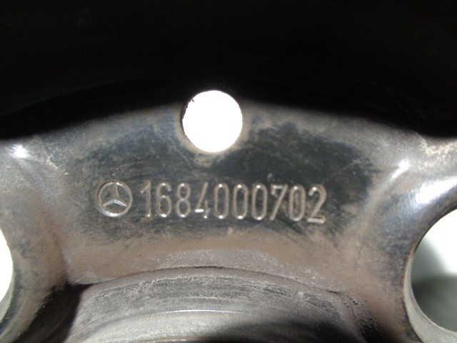 MERCEDES-BENZ A-Class W168 (1997-2004) Dekk R1551/2JX15H2ET54, HIERRO, 1684000702 19840144