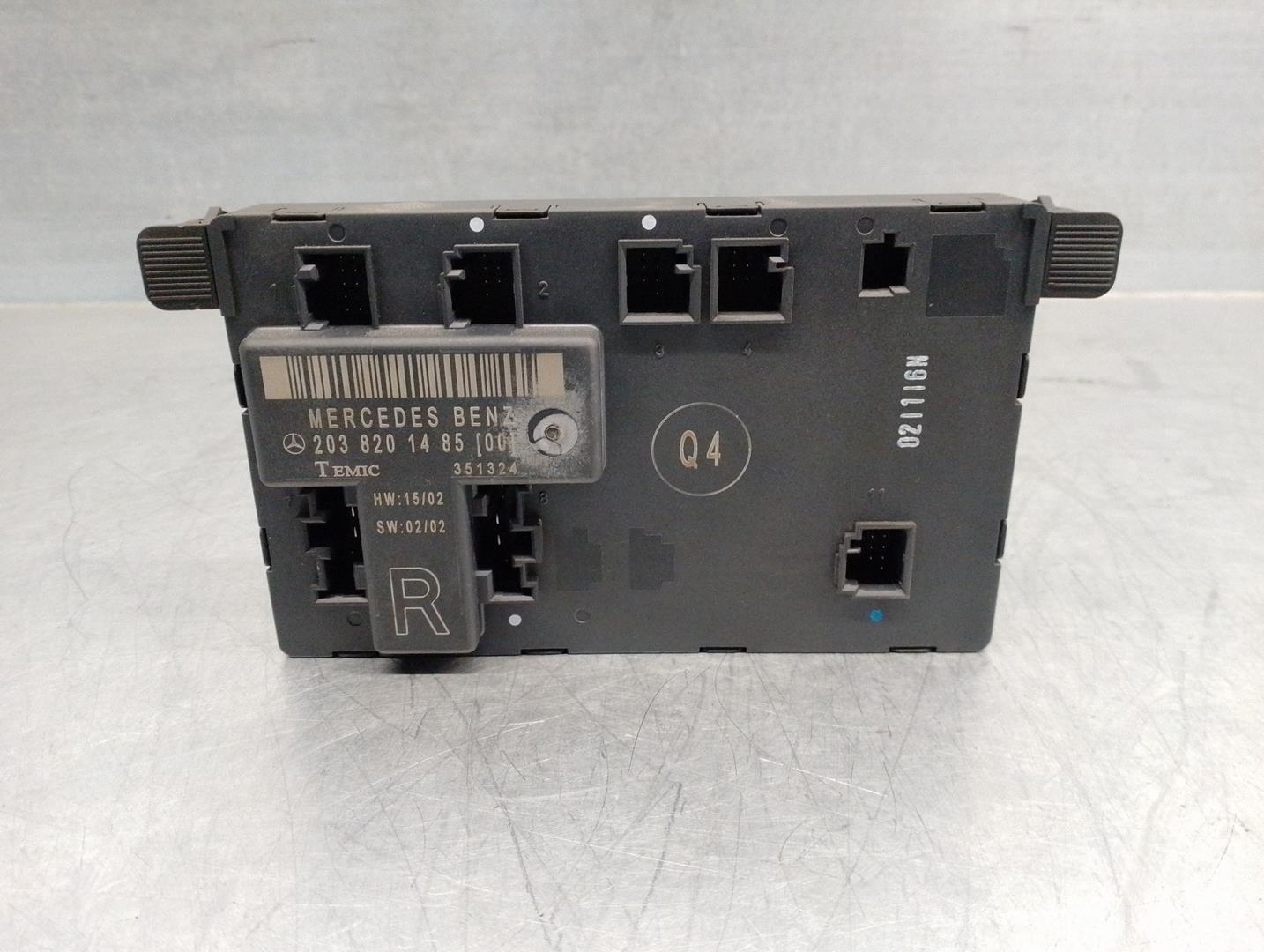 MERCEDES-BENZ C-Class W203/S203/CL203 (2000-2008) Other Control Units 2038201485, 351324, TEMIC 19915665
