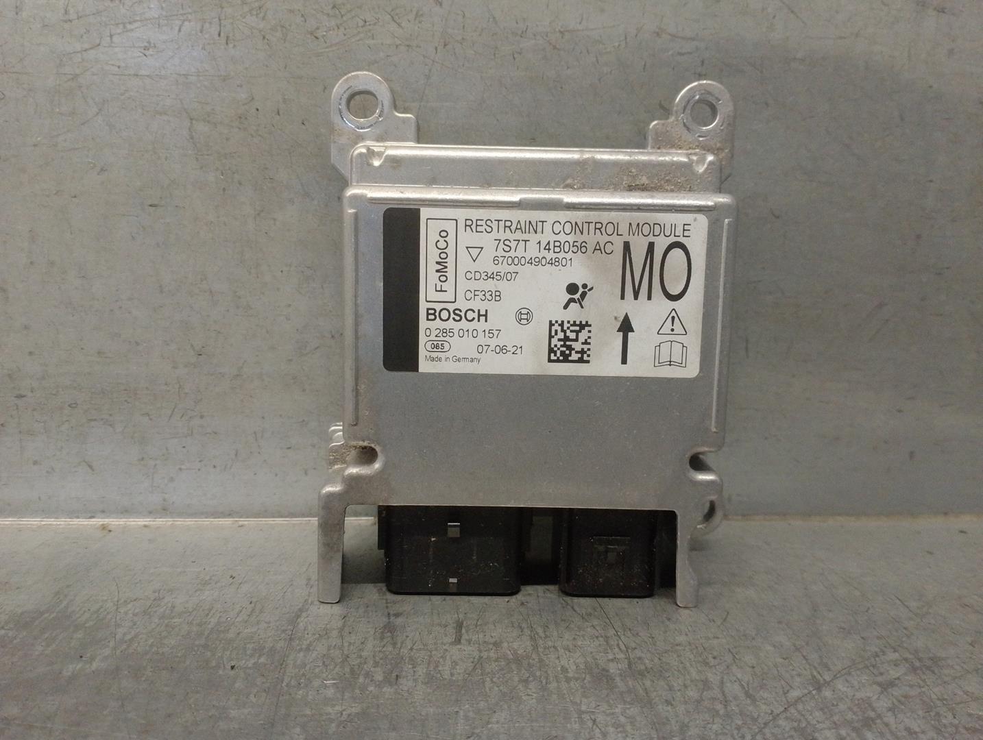 FORD Mondeo 4 generation (2007-2015) SRS Control Unit 0285010157, 7S7T14B056 24205413