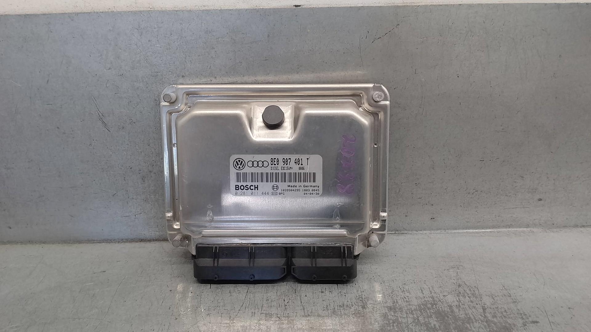 AUDI A4 B7/8E (2004-2008) Engine Control Unit ECU 8E0907401T,0281011444 24227083