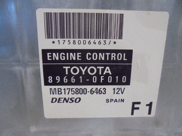 FORD Corolla Verso 1 generation (2001-2009) Engine Control Unit ECU DENSO, DENSO+MB1758006463 19768245