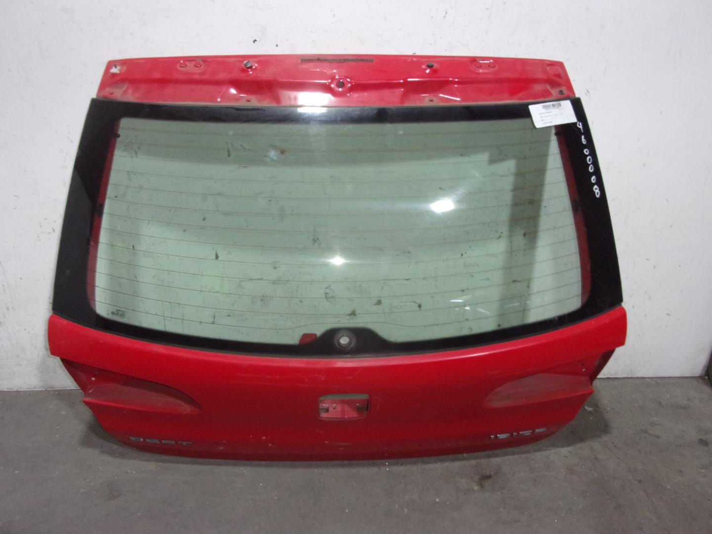 SEAT Leon 1 generation (1999-2005) Крышка багажника 6L6827024B, ROJO, 3PUERTAS 24550811