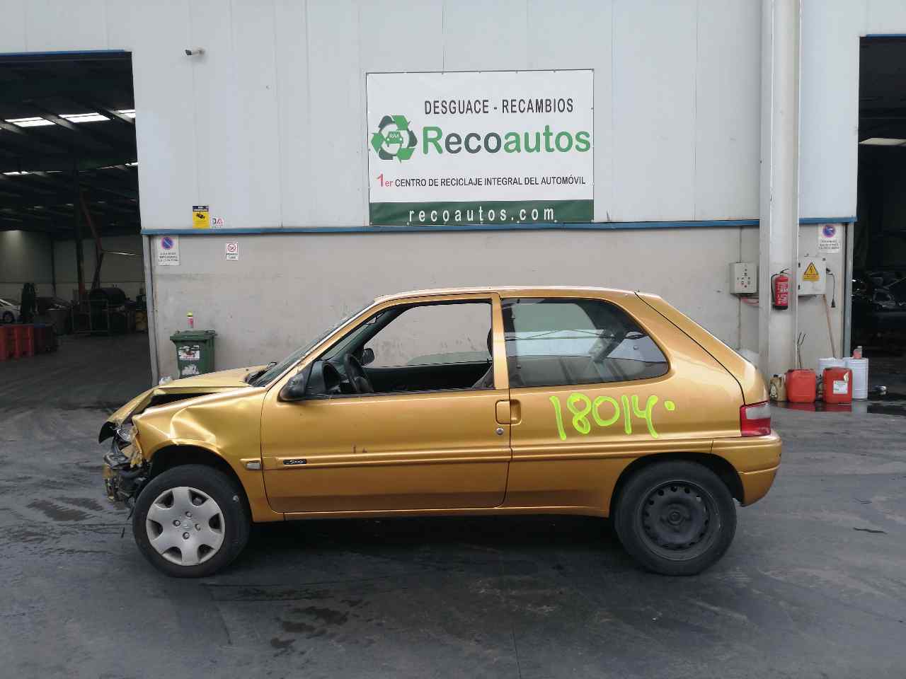 FORD Saxo 2 generation (1996-2004) Vasemman etuoven ulkokahva 3PUERTAS,3PUERTAS+ 19918370