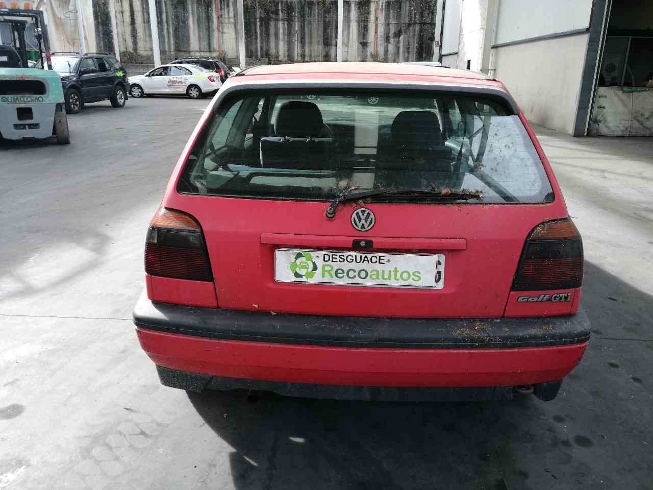 VOLKSWAGEN Golf 3 generation (1991-1998) Priekšējo labo durvju slēdzene 7PINES, 3PUERTAS, 1H1837016A+ 19841906