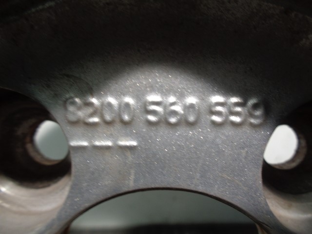 RENAULT Megane 2 generation (2002-2012) Tire R1661/2J16449, 61/2J16449, ALUMINIO9P 20800878