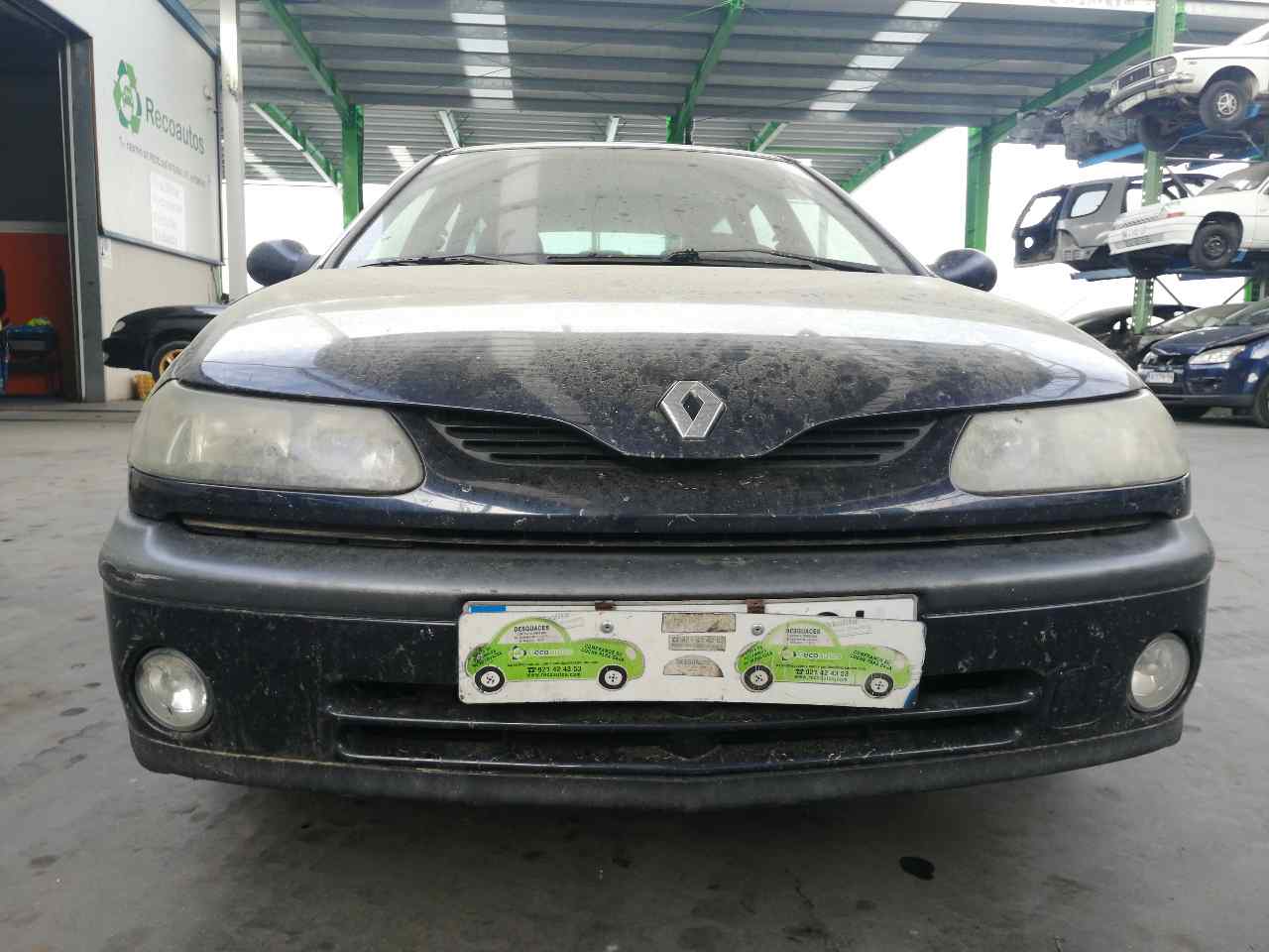 KIA Laguna 2 generation (2001-2007) Бампер передний AZUL, 7701471347+ 19805613