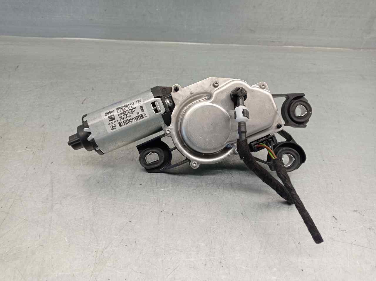 SEAT Ibiza 4 generation (2008-2017) Tailgate  Window Wiper Motor 6J4955711A, W000051412, VALEO 19880359