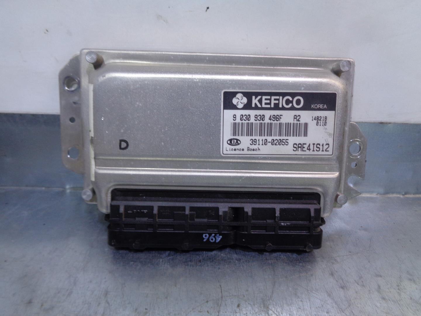 KIA Picanto 1 generation (2004-2011) Motorkontrollenhet ECU 3911002055,9030930496F,KEFICO 21709743