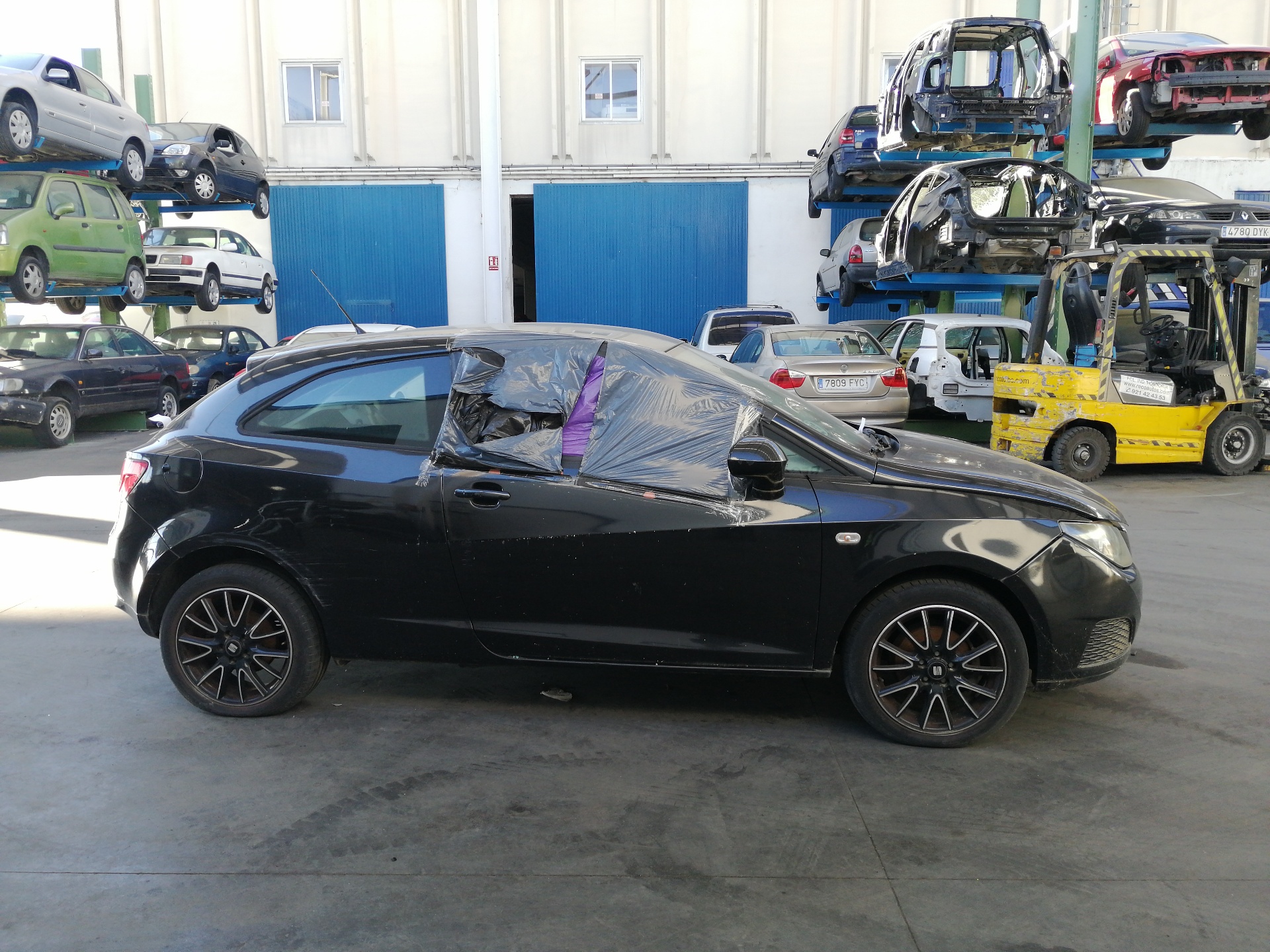 SEAT Ibiza 4 generation (2008-2017) Бампер задний 3PUERTAS,3PUERTAS+NEGRO 19766260