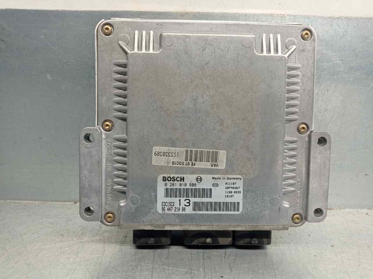 BMW C5 1 generation (2001-2008) Engine Control Unit ECU 0281010808,9644721080+ 19834645