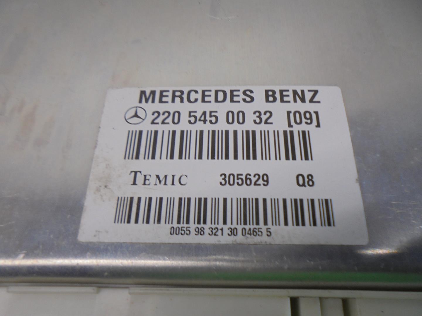 MERCEDES-BENZ S-Class W220 (1998-2005) Suspension control unit 2205450032, 305629, TEMIC 21722833