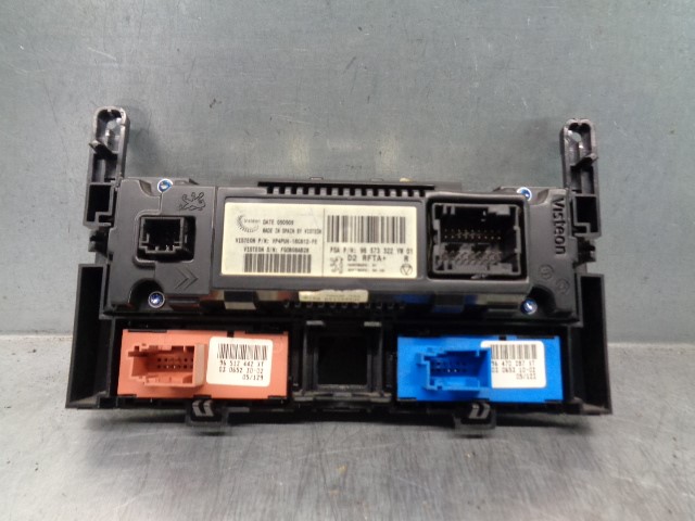 VAUXHALL 407 1 generation (2004-2010) Unitate de control al climei 96573322YW, VP4PUH18C612FE, VISTEON 19928046