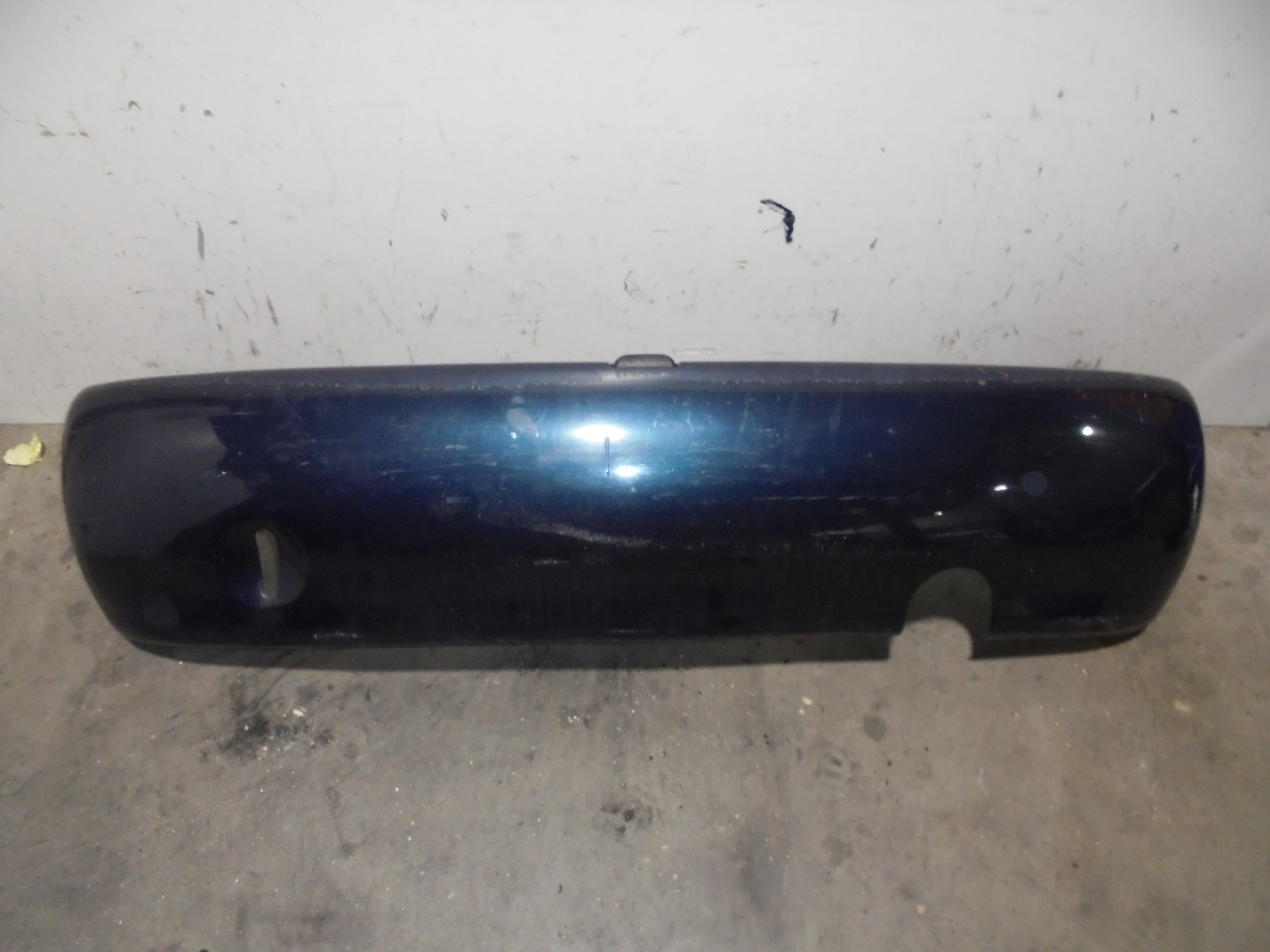 NISSAN Fiesta 3 generation (1989-1996) Rear Bumper AZULOSCURO,5PUERTAS 19759608